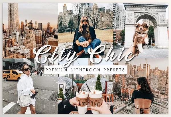 Creative Market – CITY CHIC Clean Blogger Presets Download 5981400