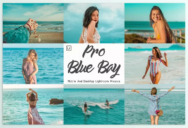 Creative Market – 10 ProBlue Bay Mobile and Lightroom Download 5955233