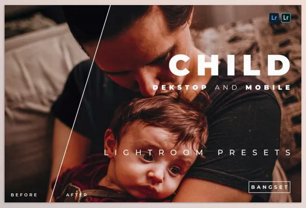 Bangset – Child Desktop and Mobile Lightroom Preset Download