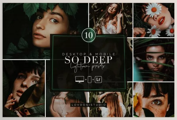 Creative Market – SO DEEP Lightroom Presets Download 6125143 (Mob, Desk)