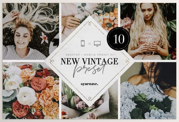 Creative Market – New Vintage Lightroom Preset Bundle Download 5251230