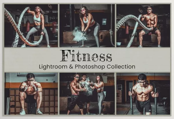 Creative Market – Fitness Lightroom Presets Photoshop Download 6470134