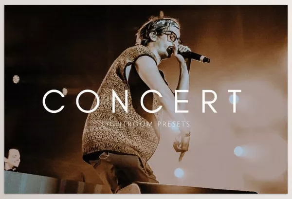 Creative Market – Cinematic Moody Concert LR Presets Download 3490627