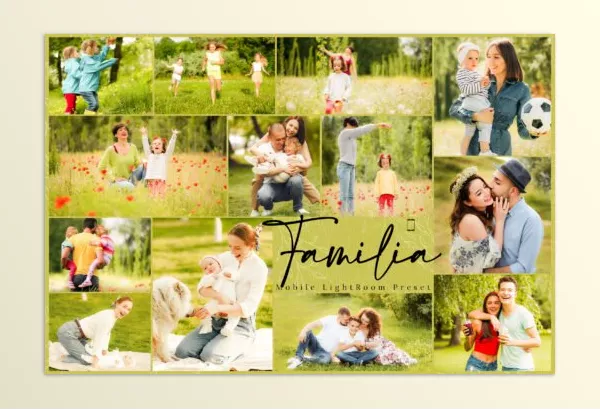 FilterGrade – 10 Familia Lightroom Presets Download (Bright LR Preset, Instagram)