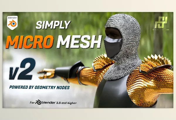 Blender – Simply Micro Mesh Download v3.4.3