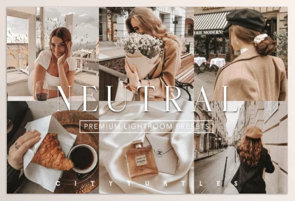 Creative Fabrica – NEUTRAL CHIC Lightroom Presets Download 23820281