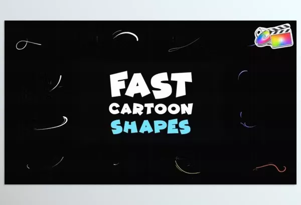 Videohive – Fast Cartoon Shapes FCPX Download 50807193