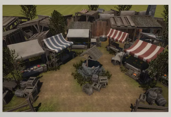 Unity Asset – Medieval Mega Marketplace Download v1.0