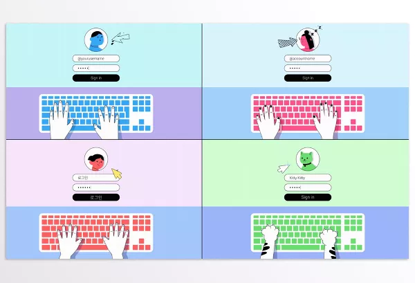 Videohive – Keyboard Login Explainer for After Effects Download 52566063