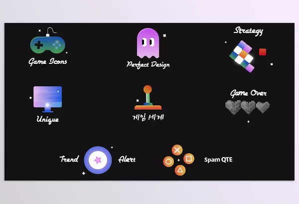 Videohive – Games Icons And Titles for Davinci Resolve Download 52681558