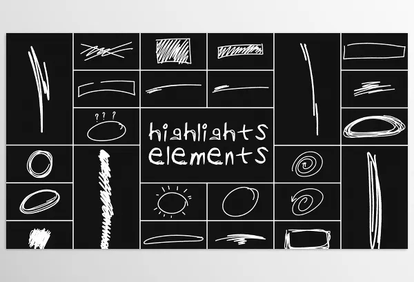 Videohive – Highlights Elements for After Effects Download 53414795