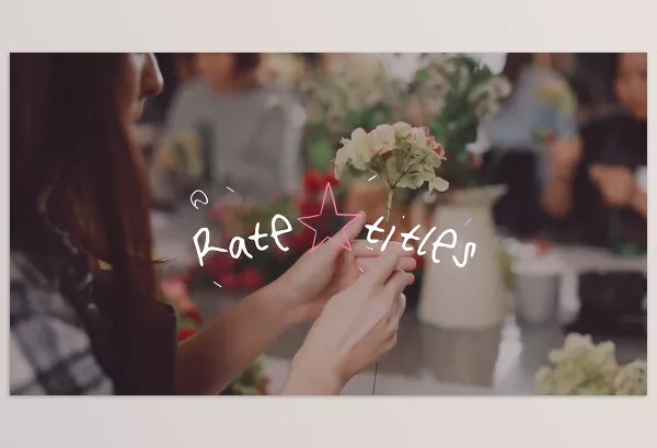 Videohive – Drawn Rates Titles for After Effects Download 53578471