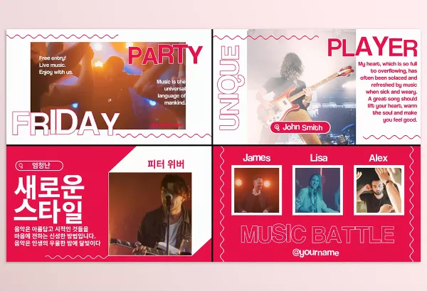 Videohive – Modern Music Slides for Premiere Pro Download 53667981