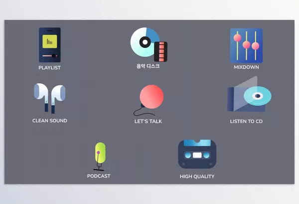 Videohive – Music And Podcast Icons And Titles for After Effects Download 53577293