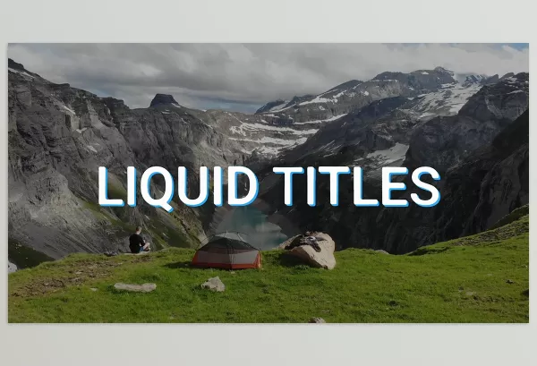 Videohive – Liquid Titles for Premiere Pro Download 53644631
