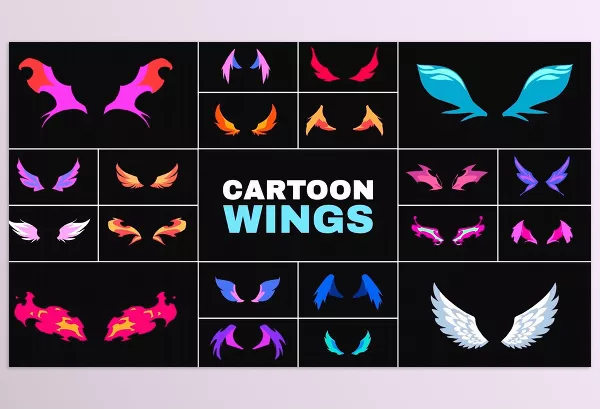 Videohive – Cartoon Wings for DaVinci Resolve Download 53981994