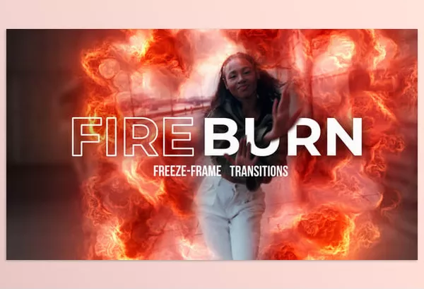 Videohive – Fire Burn Transitions Download 52724662