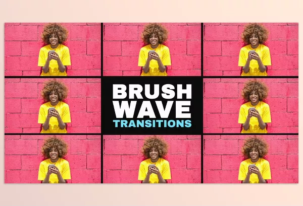 Videohive – Brush Wave Transitions for Premiere Pro Download 54134414