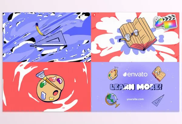 Videohive – Education Morphing Logo for FCPX Download 54217237
