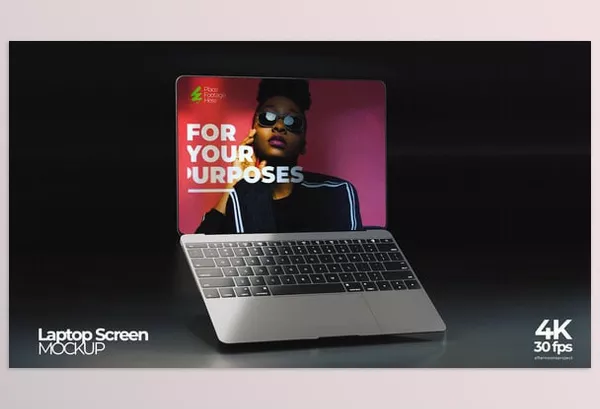 Videohive – Dynamic Laptop Screen Display Mockup Premiere Download 54967698