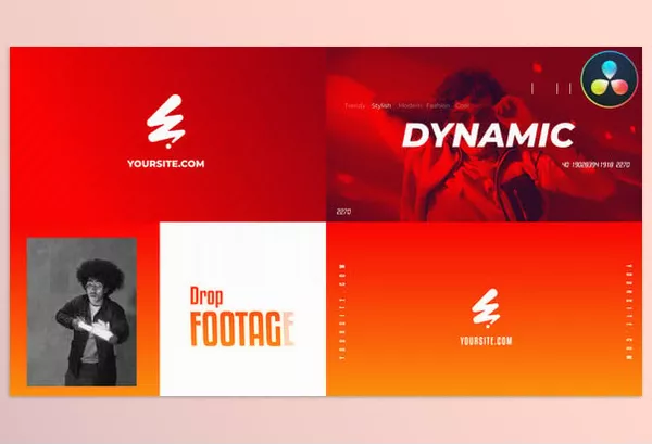 Videohive – Fast Modern Opener for Davinci Resolve Download 54992256
