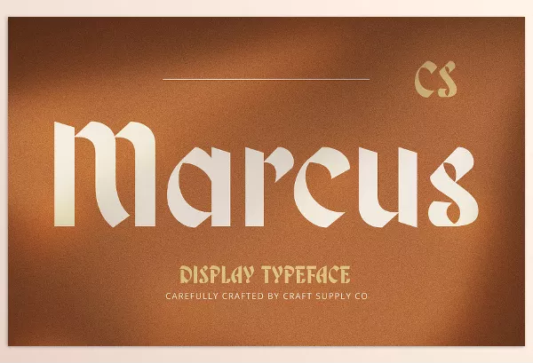 Creative Market – CS Marcus Blackletter Font Download 289626452