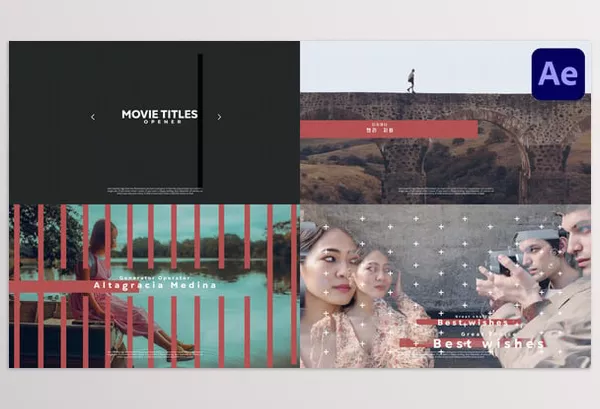 Videohive – Movie Titles Opener for After Effects Download 57184831