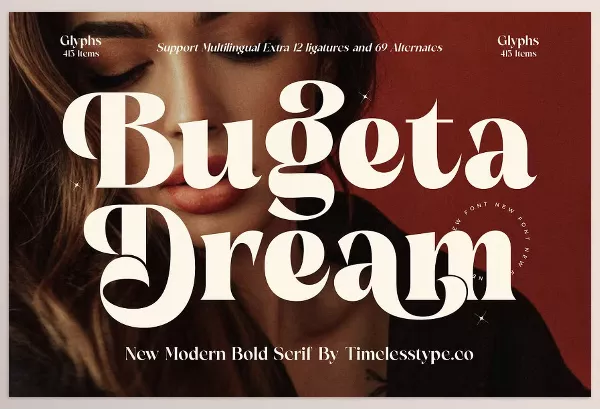Creative Market – Bugeta Dream New Modern Bold Serif Download 290966181