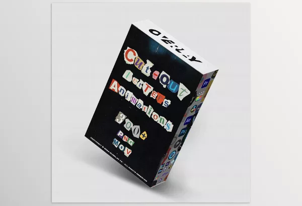 Overlay FX – Cut-Out Letters Animations Pack Download