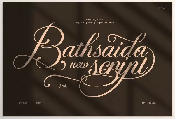 Creative Market – Bathsaida Calligraphy Script Font Download 291168840