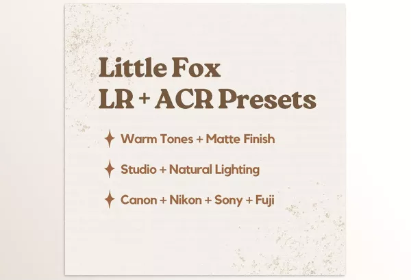 Jessica G – Little Fox Lightroom Presets Download