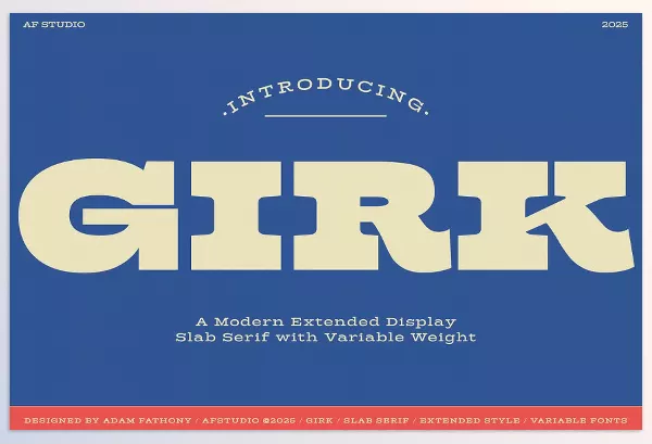 Creative Market – Girk Variable Slab Serif Download 291322856