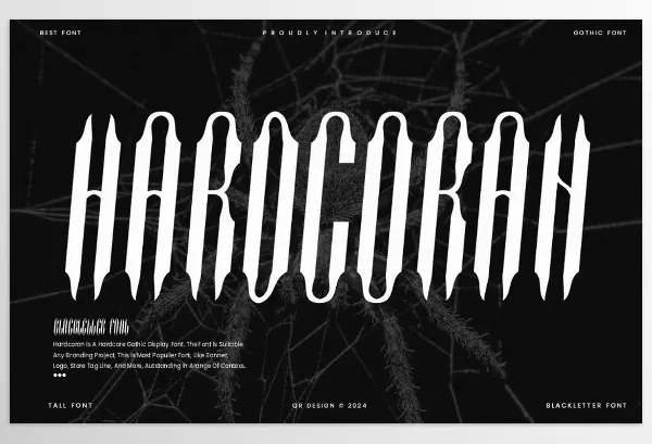 Creative Market – Hardcoran Artdeco and Blackletter Download 291315957