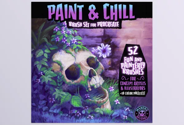 Gumroad – Paint and Chill Brush Set for Procreate Download