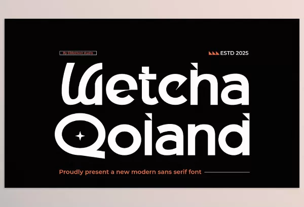 Creative Market – Wetcha Qoland Modern Sans Serif F Download 291370080