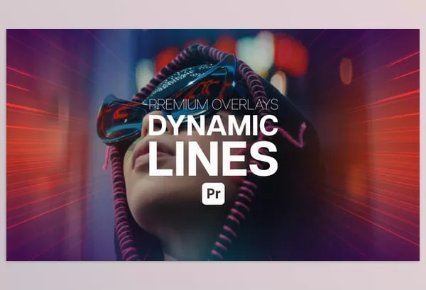 Videohive – Premium Overlays Dynamic Lines for Premiere Pro Download 57866933