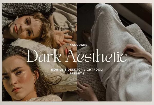 Creative Market – Dark Aesthetic Lightroom Presets For Mobile And Desktop Download 291228741