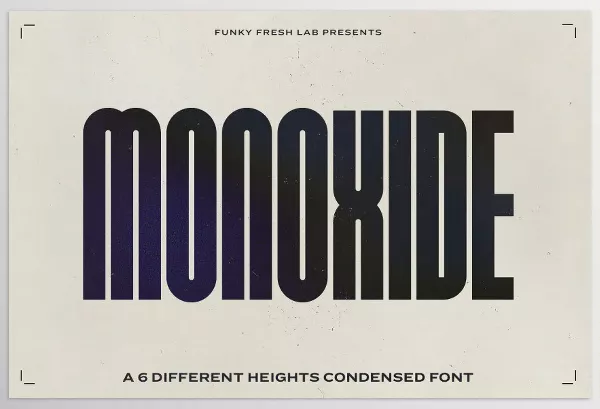 YouWorkForThem – Monoxide Font Family Download