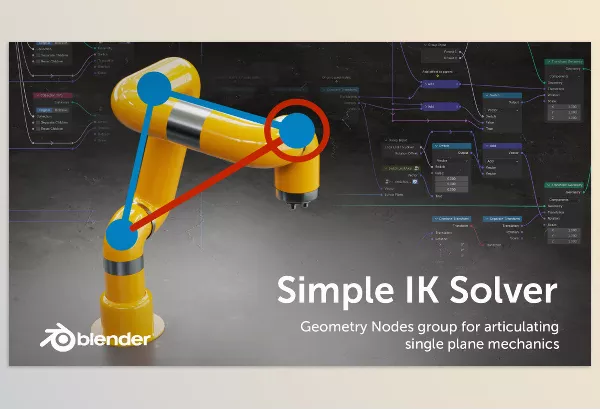 Gumroad – Simple IK Solver Node Group for Blender Download