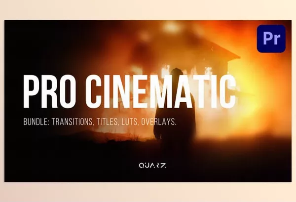 Videohive – Pro Cinematic Bundle for Premiere Pro Transitions, Titles, LUTs, Overlays Download 57978762