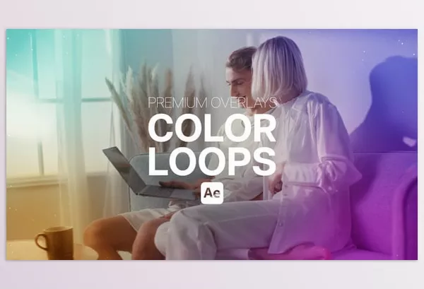 Videohive – Premium Overlays Color Loops Download 57896055