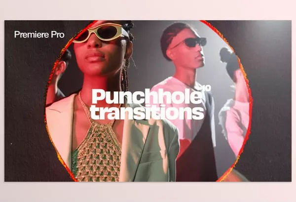 Videohive – Punch Hole Transitions for Premiere Pro Download 57970295