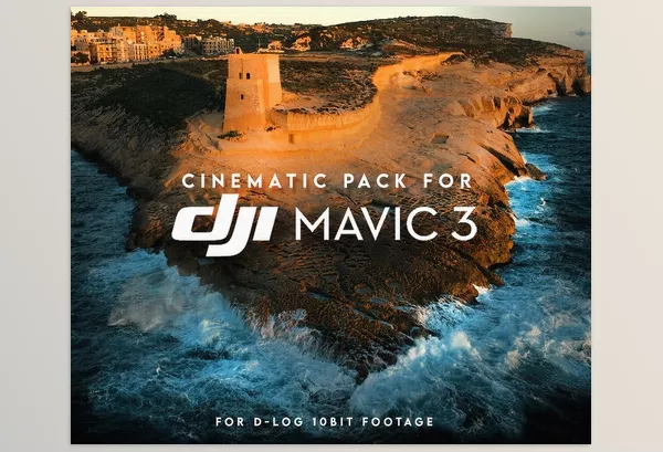 RD-Films – DJI MAVIC 3 SERIES CINEMATIC LUT PACK For D-LOG 10bit Drone Footage Download