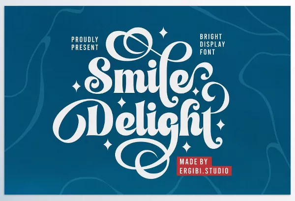 Creative Market – Smile Delight Font Download 291353455
