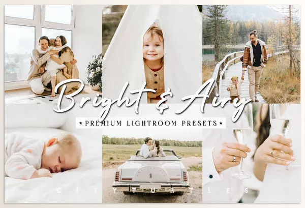 Cityturtles – BRIGHT and AIRY Clean Natural Portrait Lightroom Presets Download