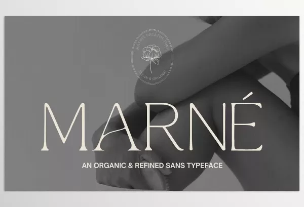 Creative Market – MARNÉ Modern Organic Sans Serif Download 291476437