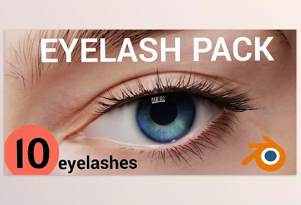 Blender – Eyelash Pack + Eyelash Generator Download