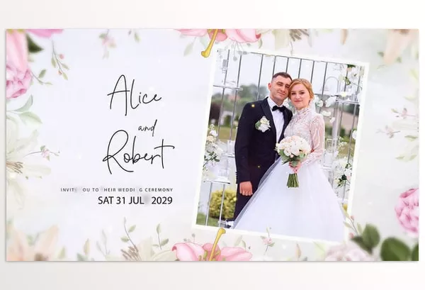Videohive – Wedding Slideshow Download 58041360
