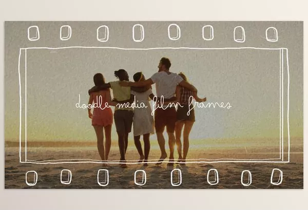 Videohive – Doodle Media Film Frames Download 58224519