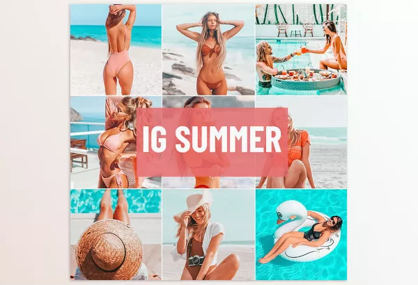 Psd Stack – IG Summer Lightroom Presets Download